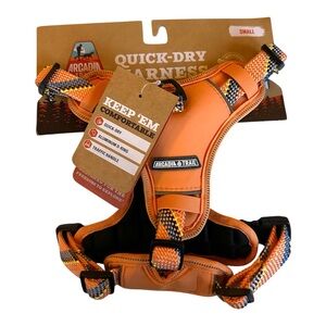 Arcadia Trail Quick-Dry Dog Harness orange S